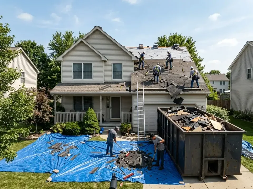roof-replacement-debris-remova-004 — frequently asked questions, Cheapest Dumpster Rentals in Newton, IL